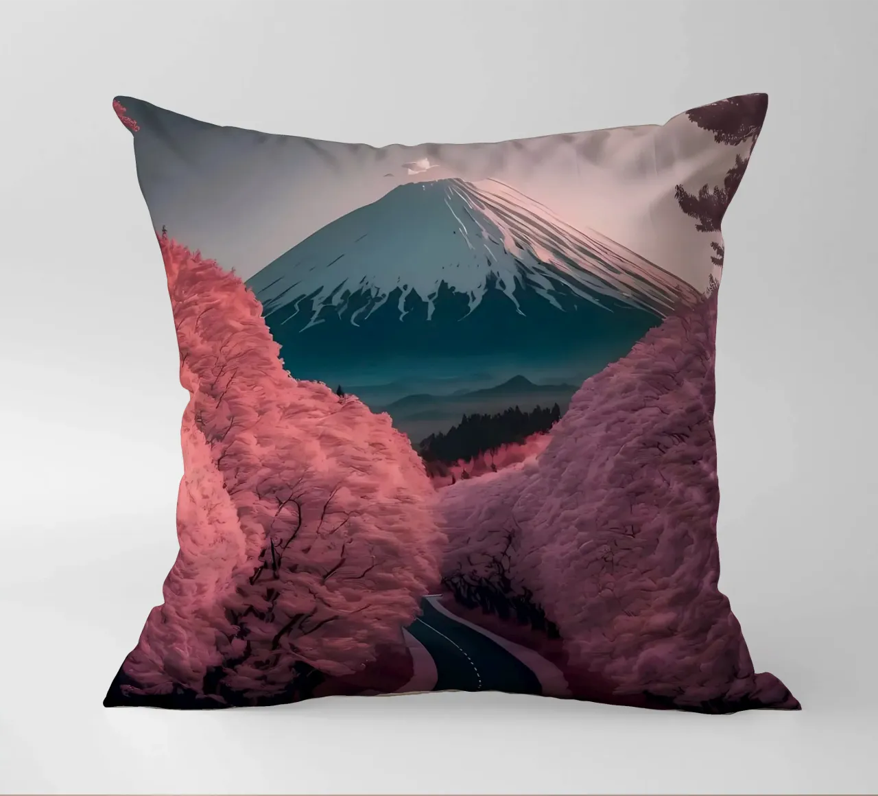 Ciliegio in fiore Giappone Arte cuscino da Mikesell