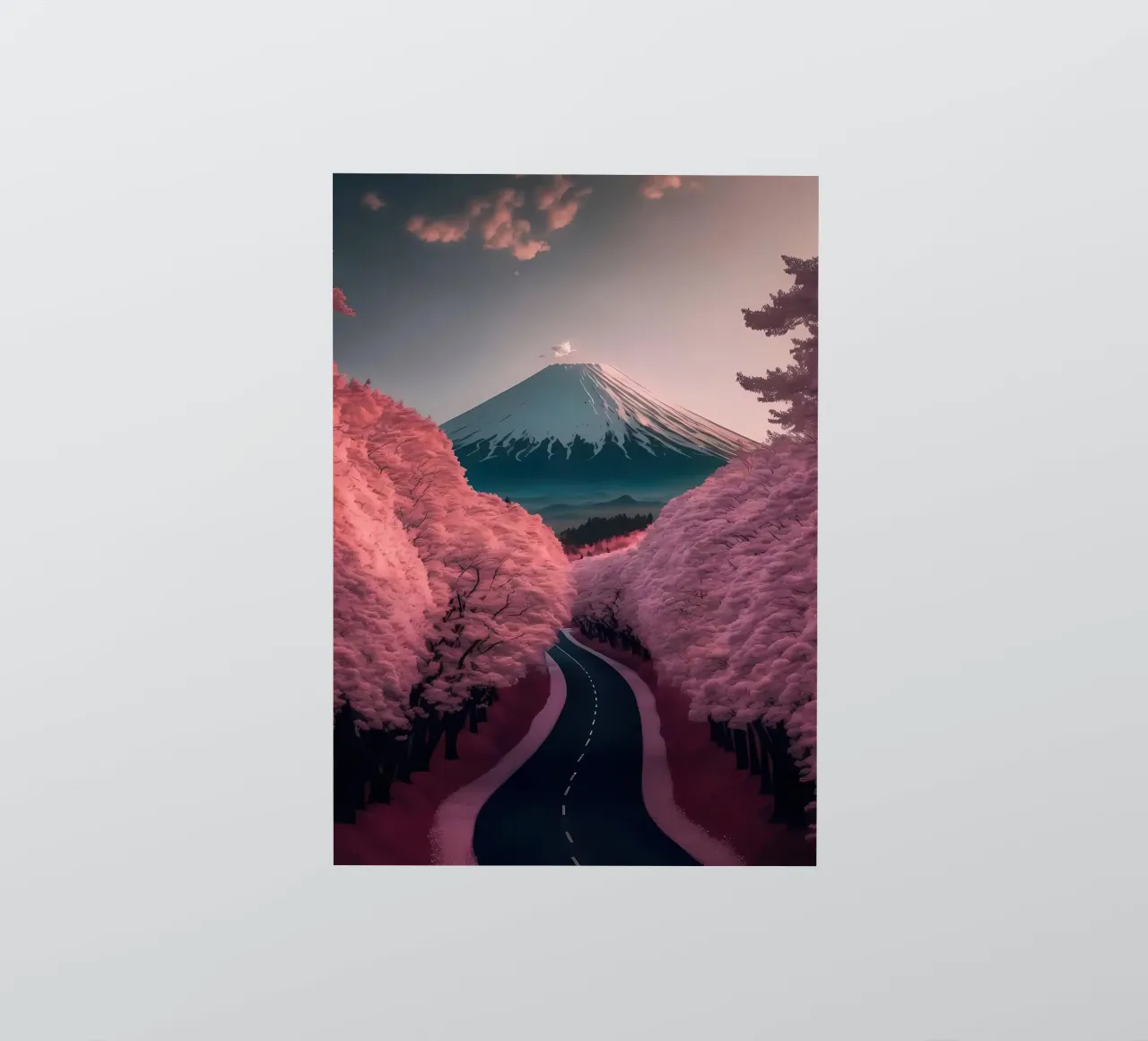 Cherry Blossom Japan Art sticker by Mikesell
