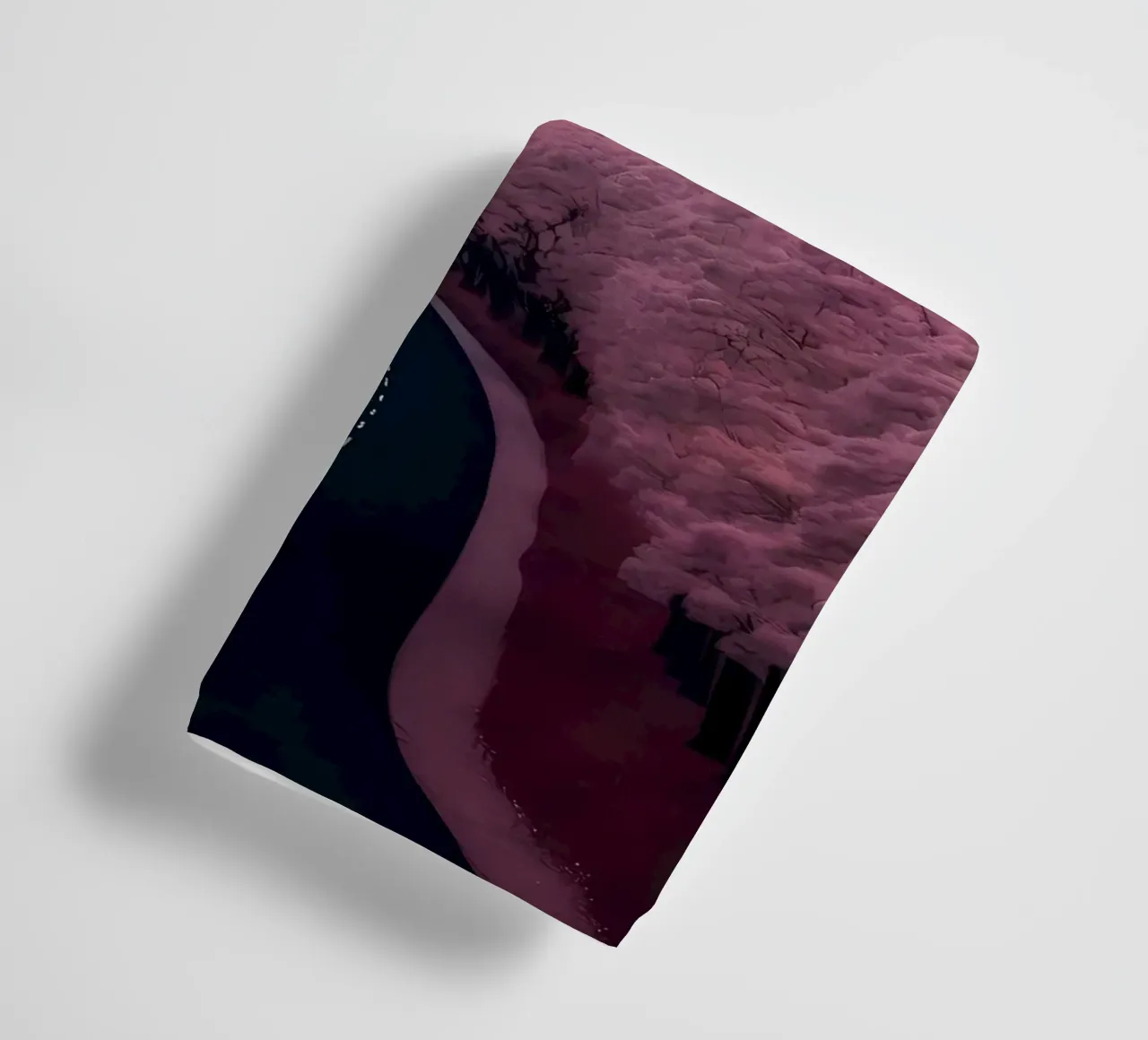 Cherry Blossom Japan Art towel by Mikesell