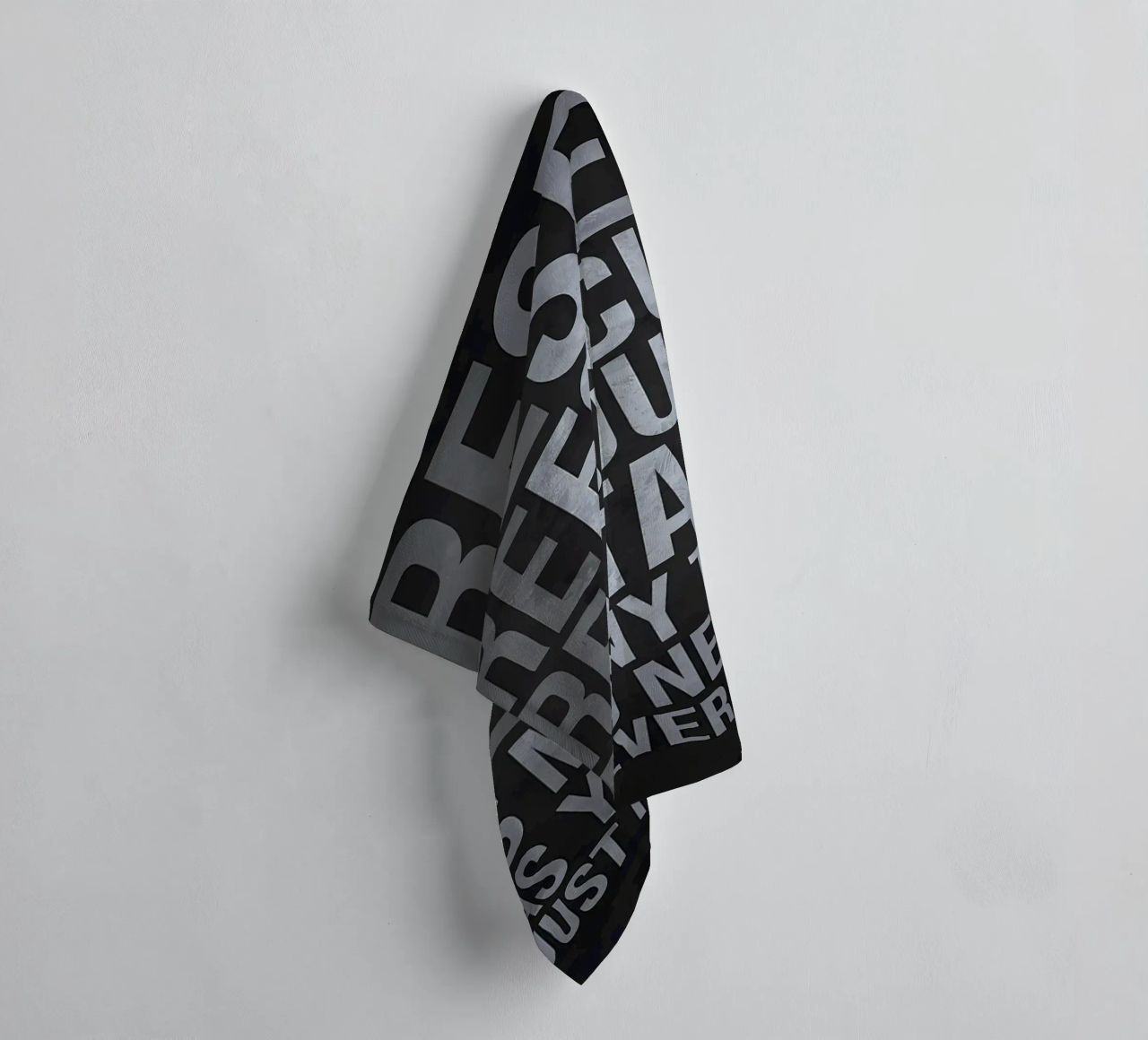 Reset, Refocus, Readjust, Restart towel by Bassy