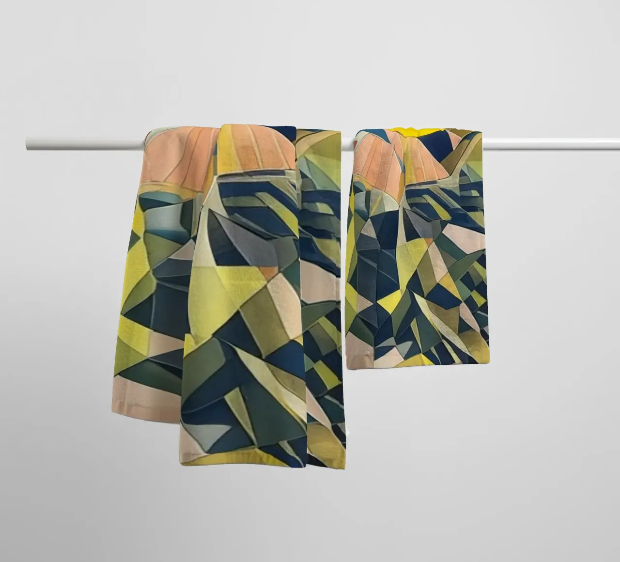 Escursione_paesaggio_20 asciugamano da bagno da Abstract Art by LK