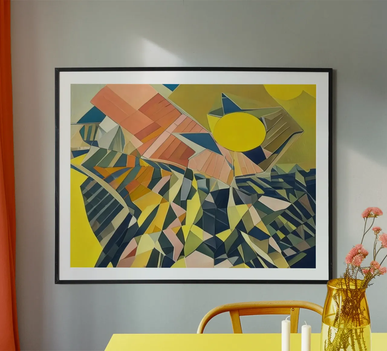 Excursion_landscape_20 poster by Abstract Art by LK