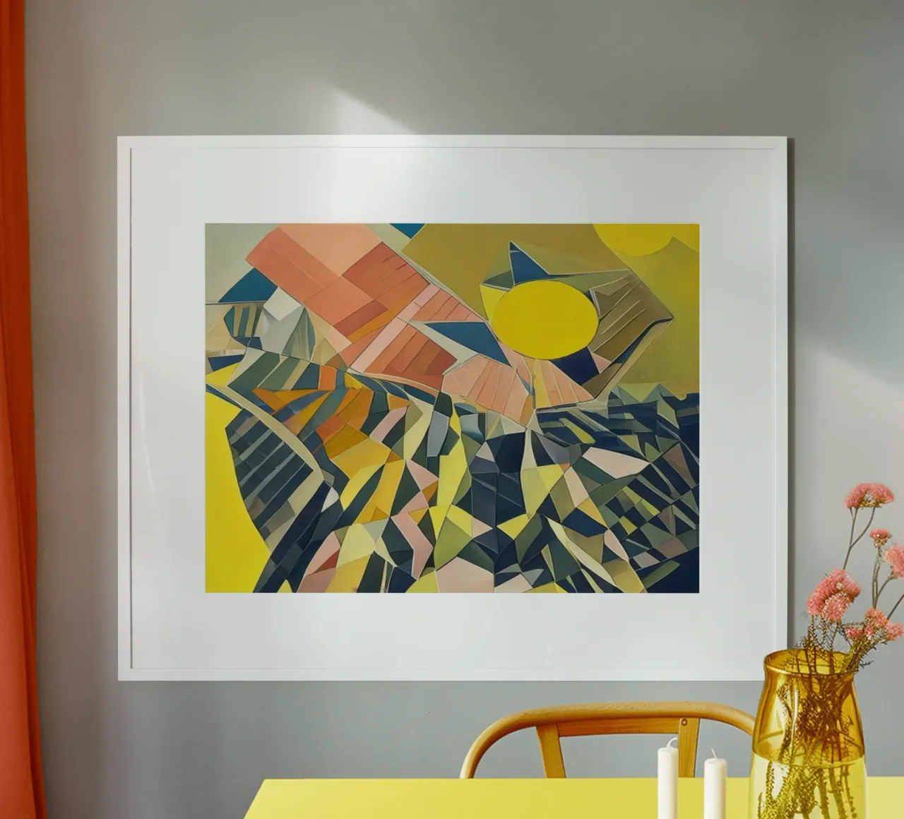 Excursion_landscape_20 poster by Abstract Art by LK