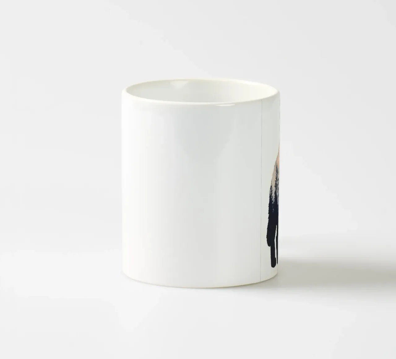 Doppia esposizione Lynx tazza in ceramica da Ginnery
