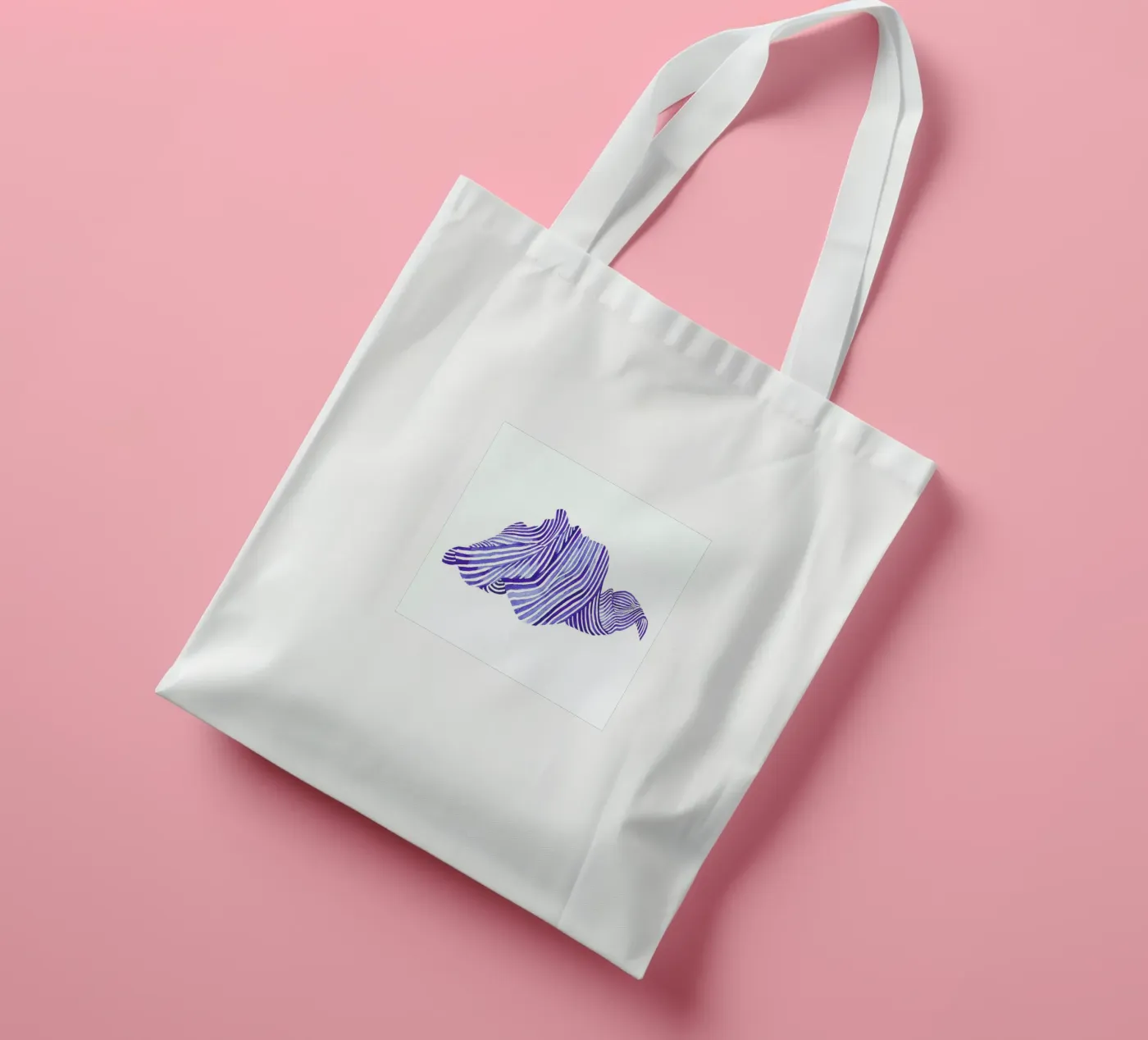 Waves tote bag by Laura O'Connor