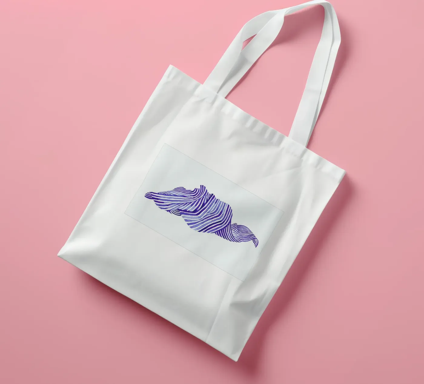 Waves tote bag by Laura O'Connor