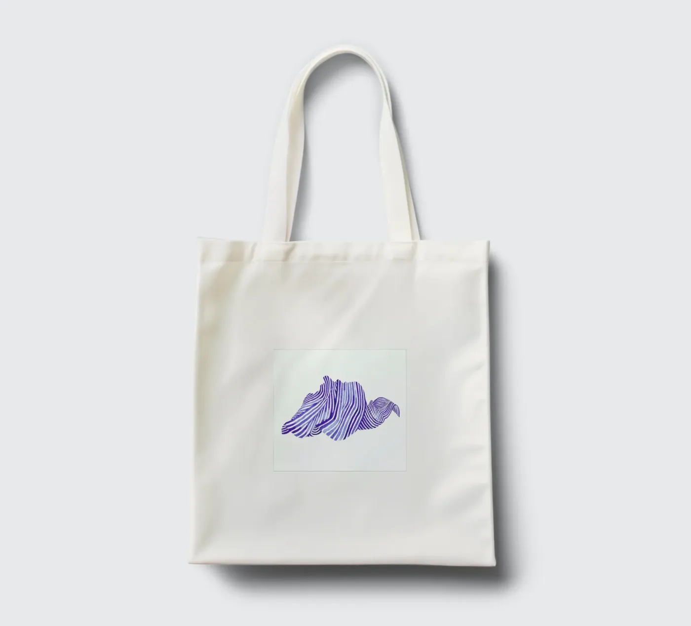 Waves tote bag by Laura O'Connor