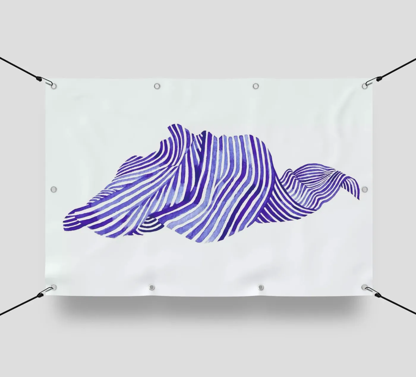 Waves telo in pvc da Laura O'Connor