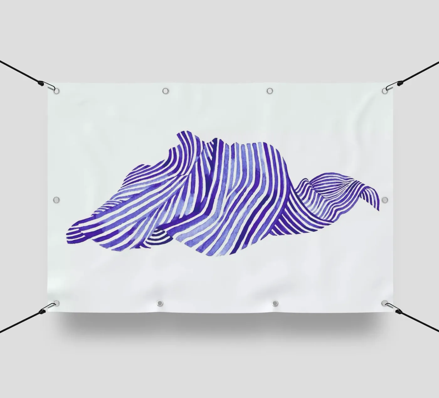 Waves telo in pvc da Laura O'Connor