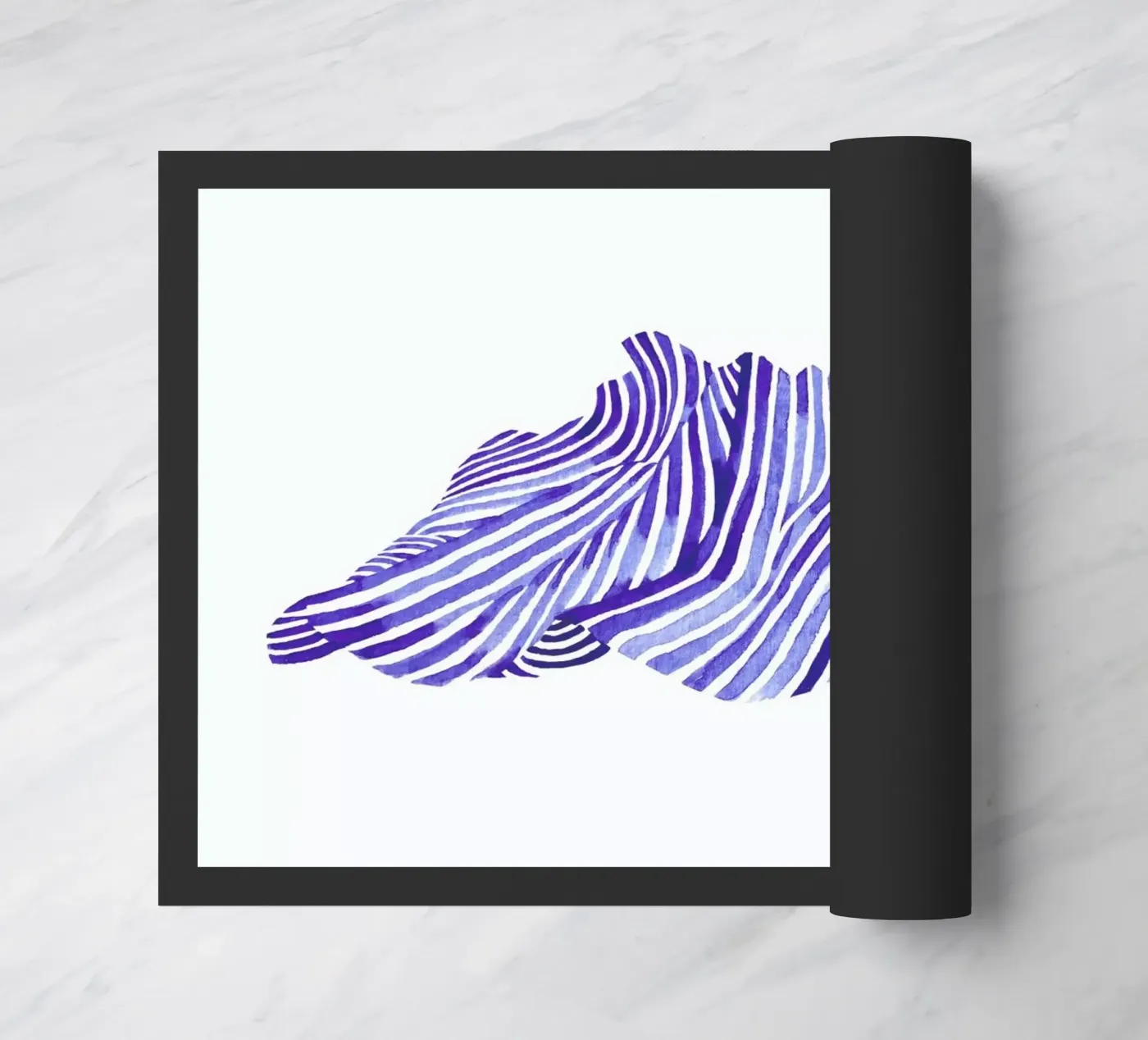Waves paillasson de Laura O'Connor