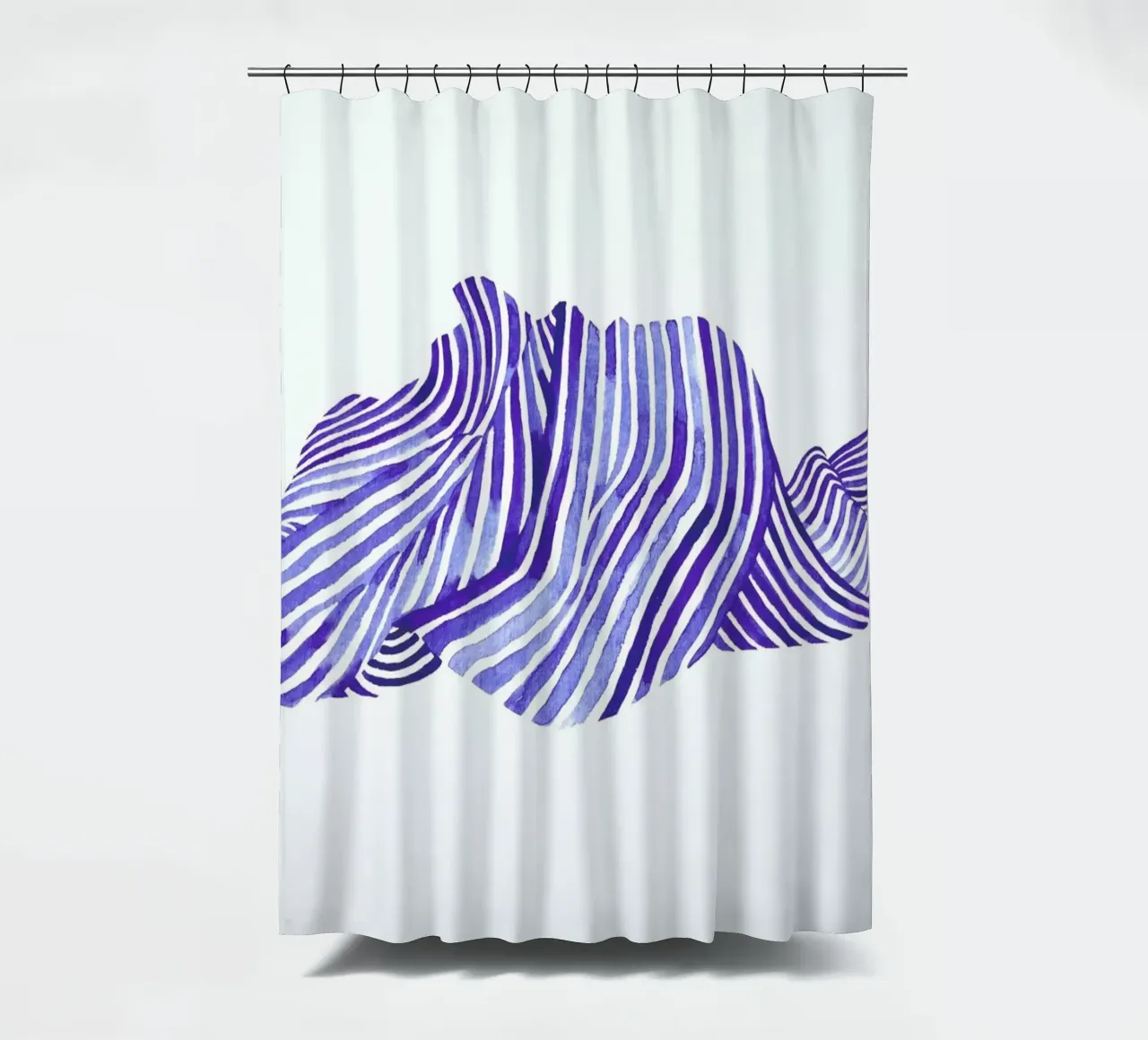 Waves douchegordijn van Laura O'Connor