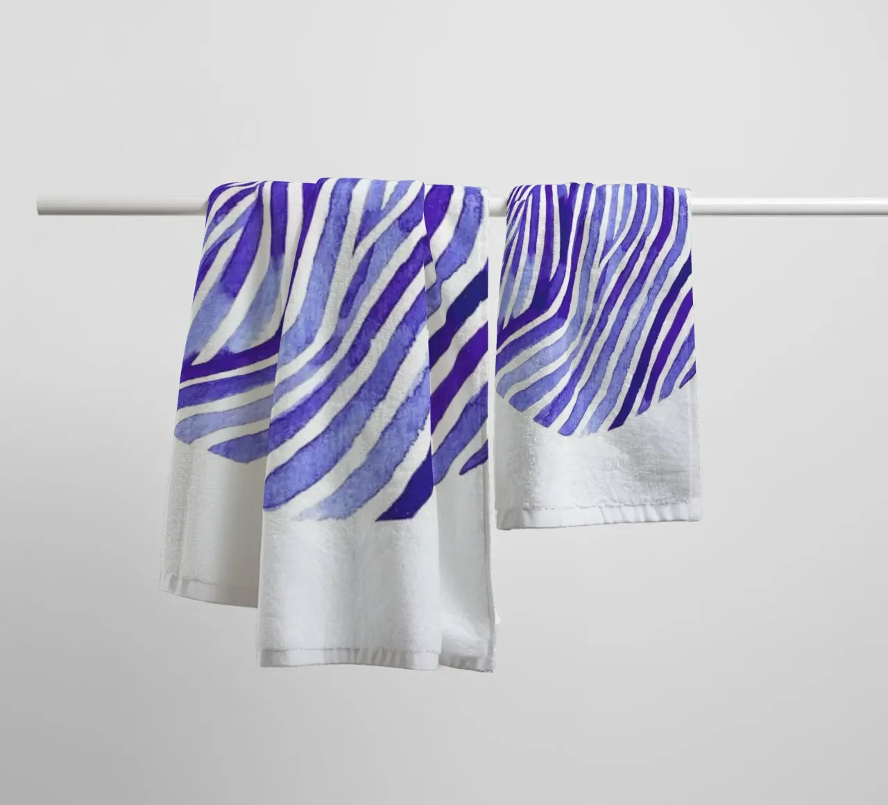 Waves towel by Laura O'Connor