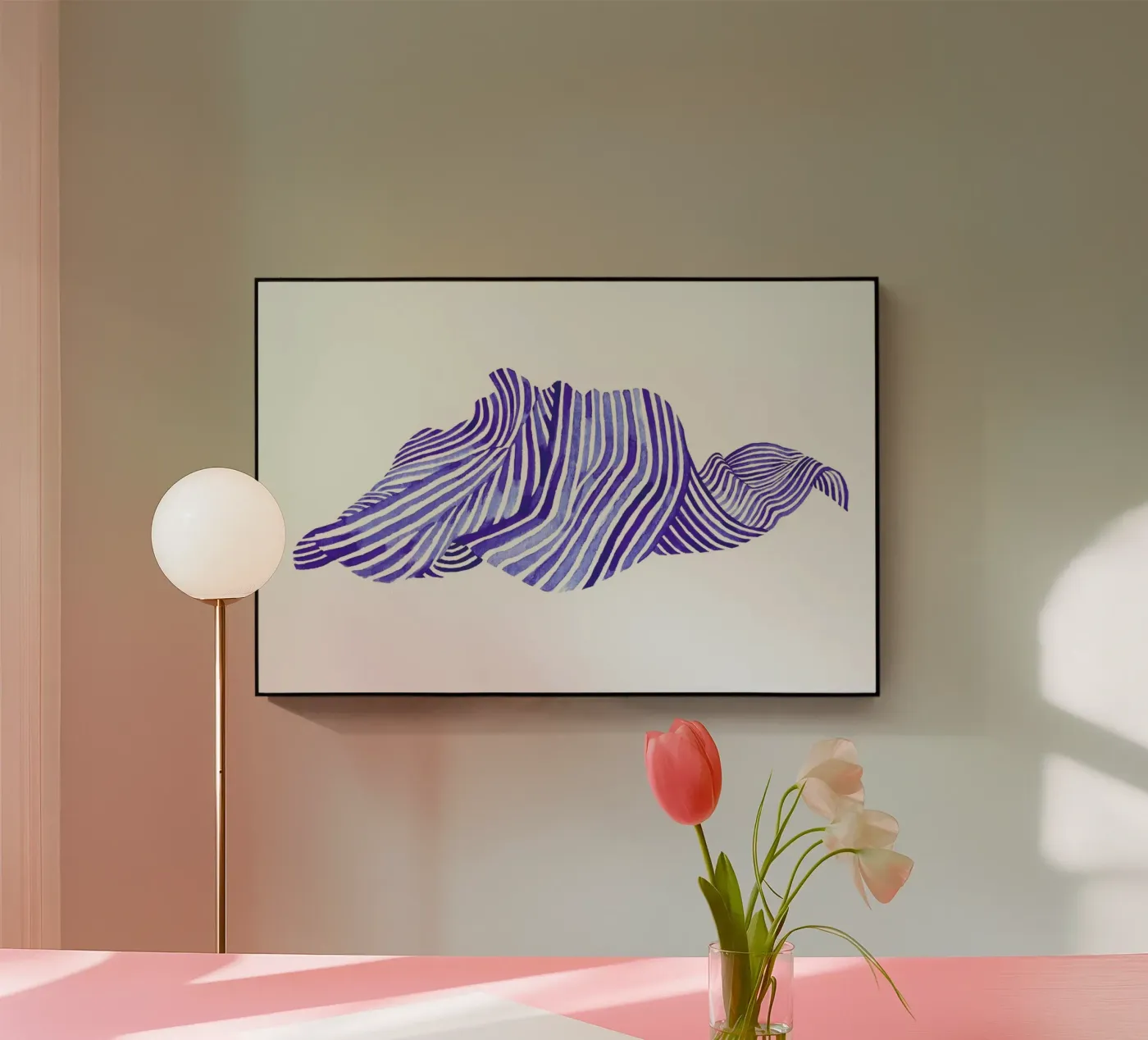 Waves Acryl-Glas von Laura O'Connor