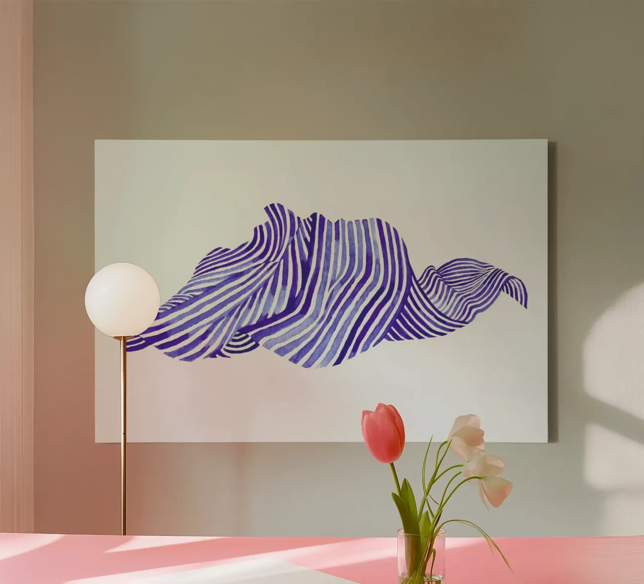 Waves tela da Laura O'Connor