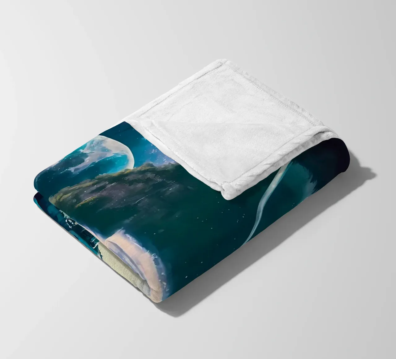 Astronauta della cascata coperta in pile da Mikesell