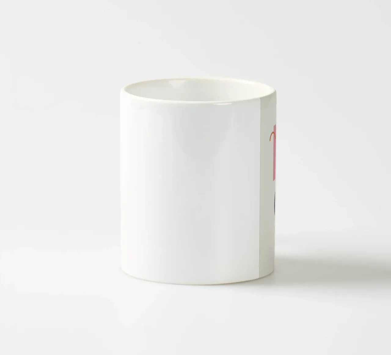 Cut Out tazza in ceramica da Linda Gobeta