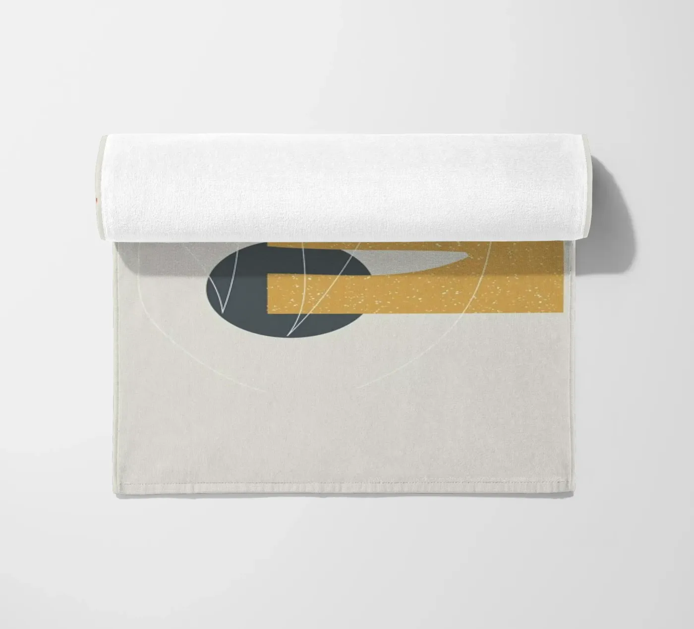 Cut Out beach towel by Linda Gobeta