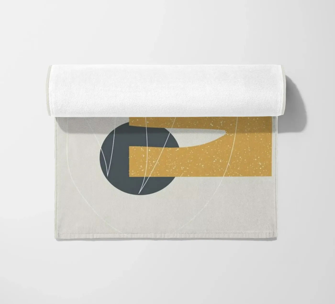Cut Out beach towel by Linda Gobeta