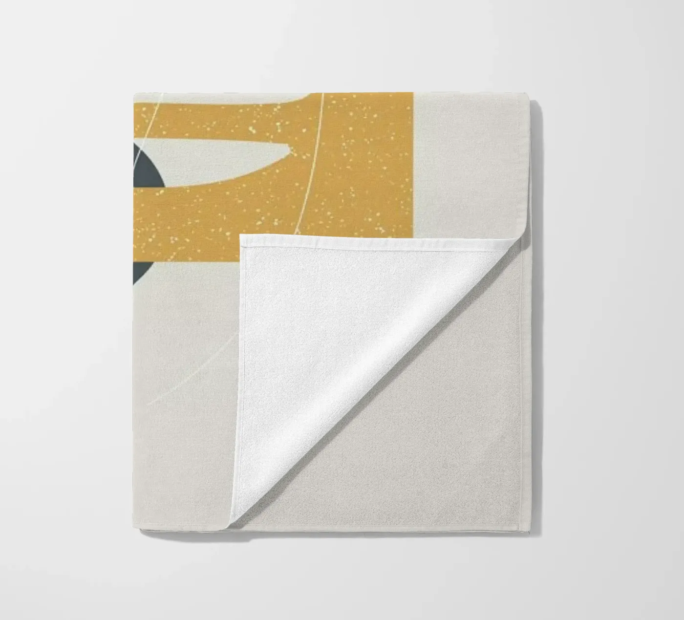 Cut Out beach towel by Linda Gobeta