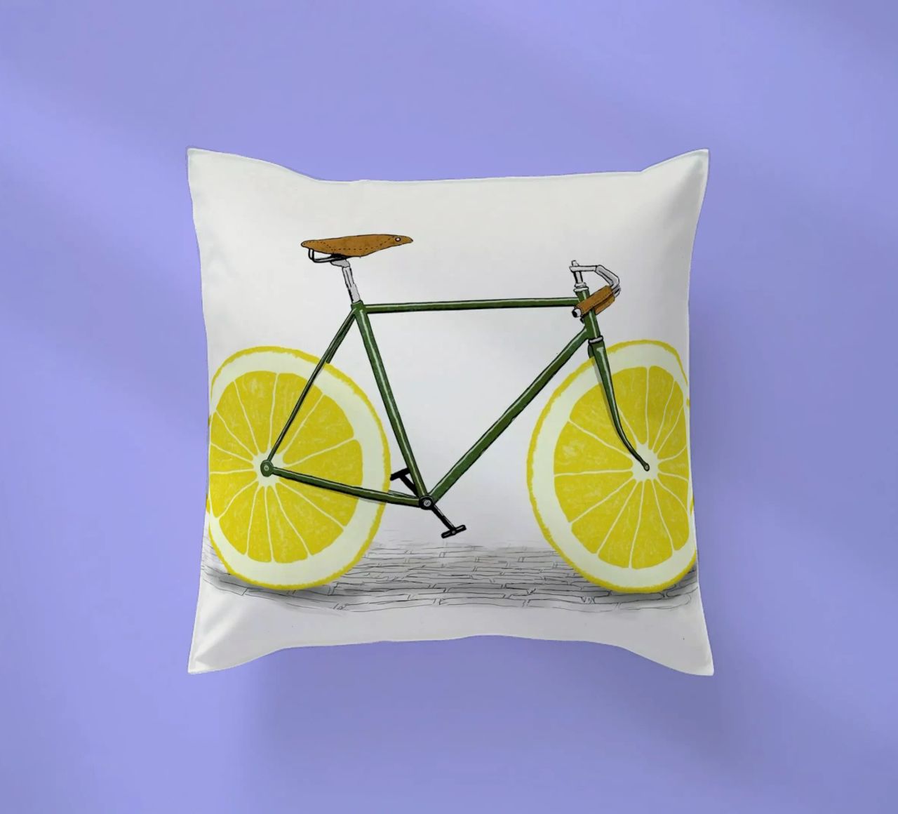 Zest decorative cushion by Florent Bodart
