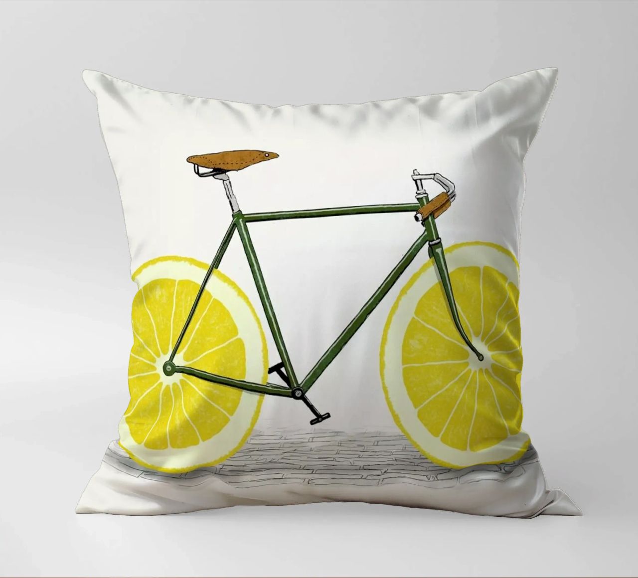 Zest decorative cushion by Florent Bodart