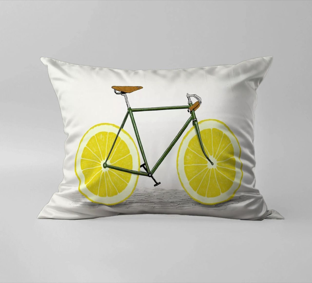 Zest decorative cushion by Florent Bodart