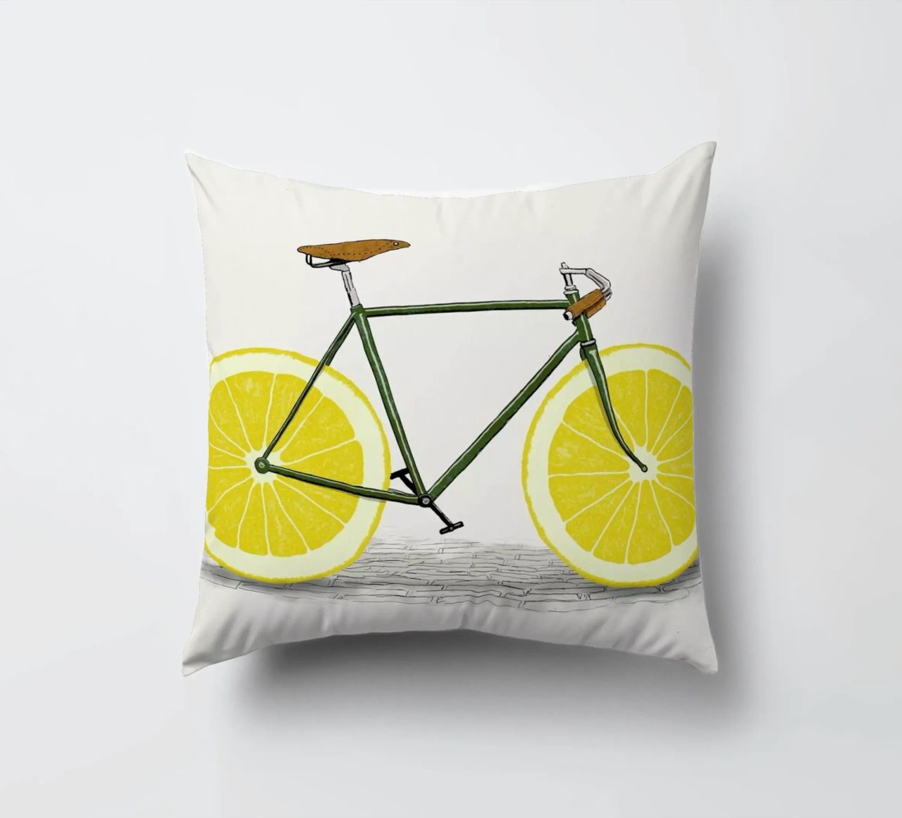 Zest decorative cushion by Florent Bodart
