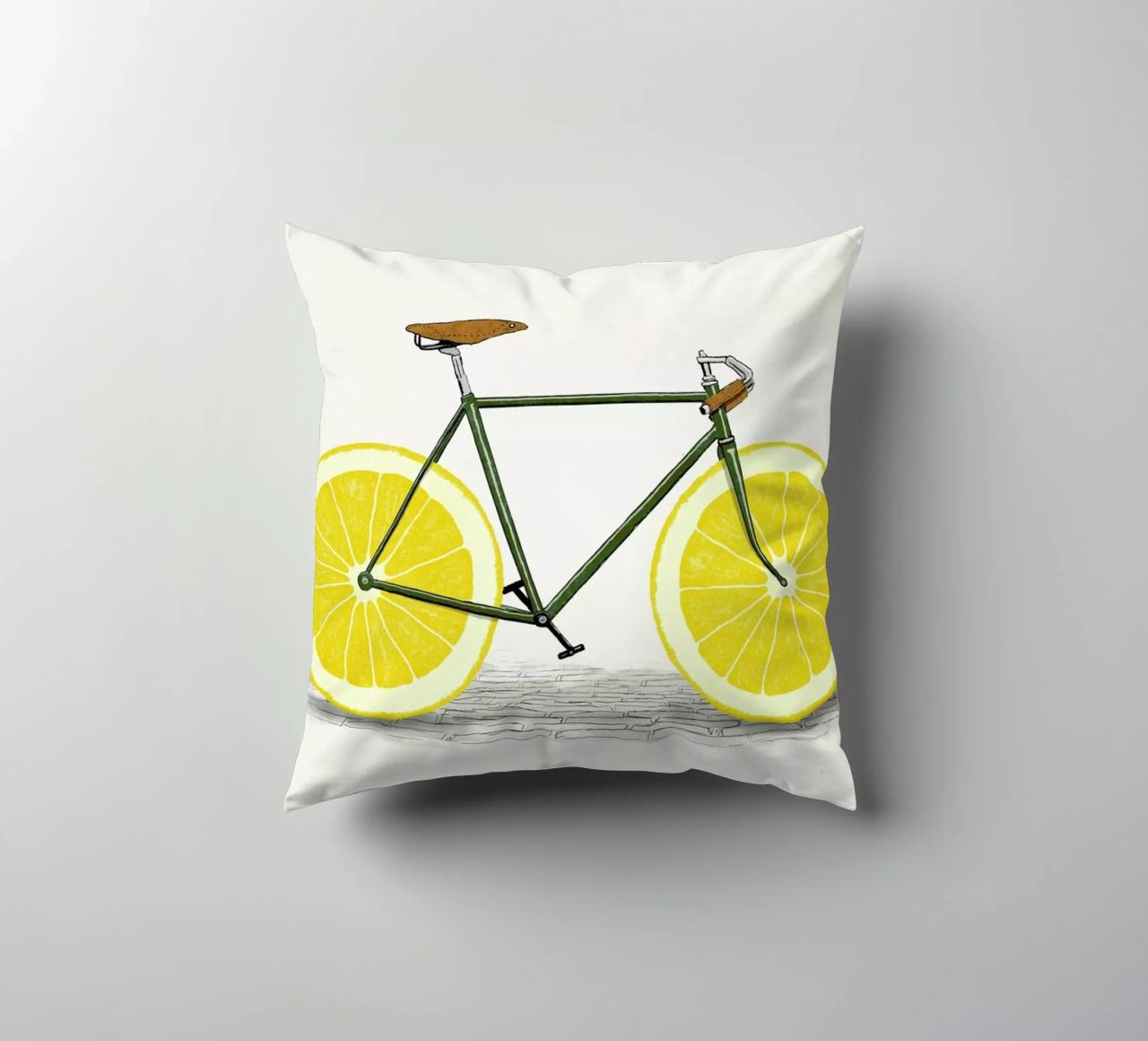 Zest decorative cushion by Florent Bodart