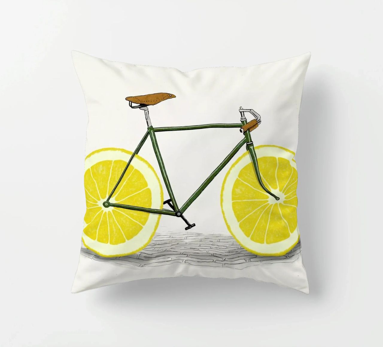 Zest decorative cushion by Florent Bodart