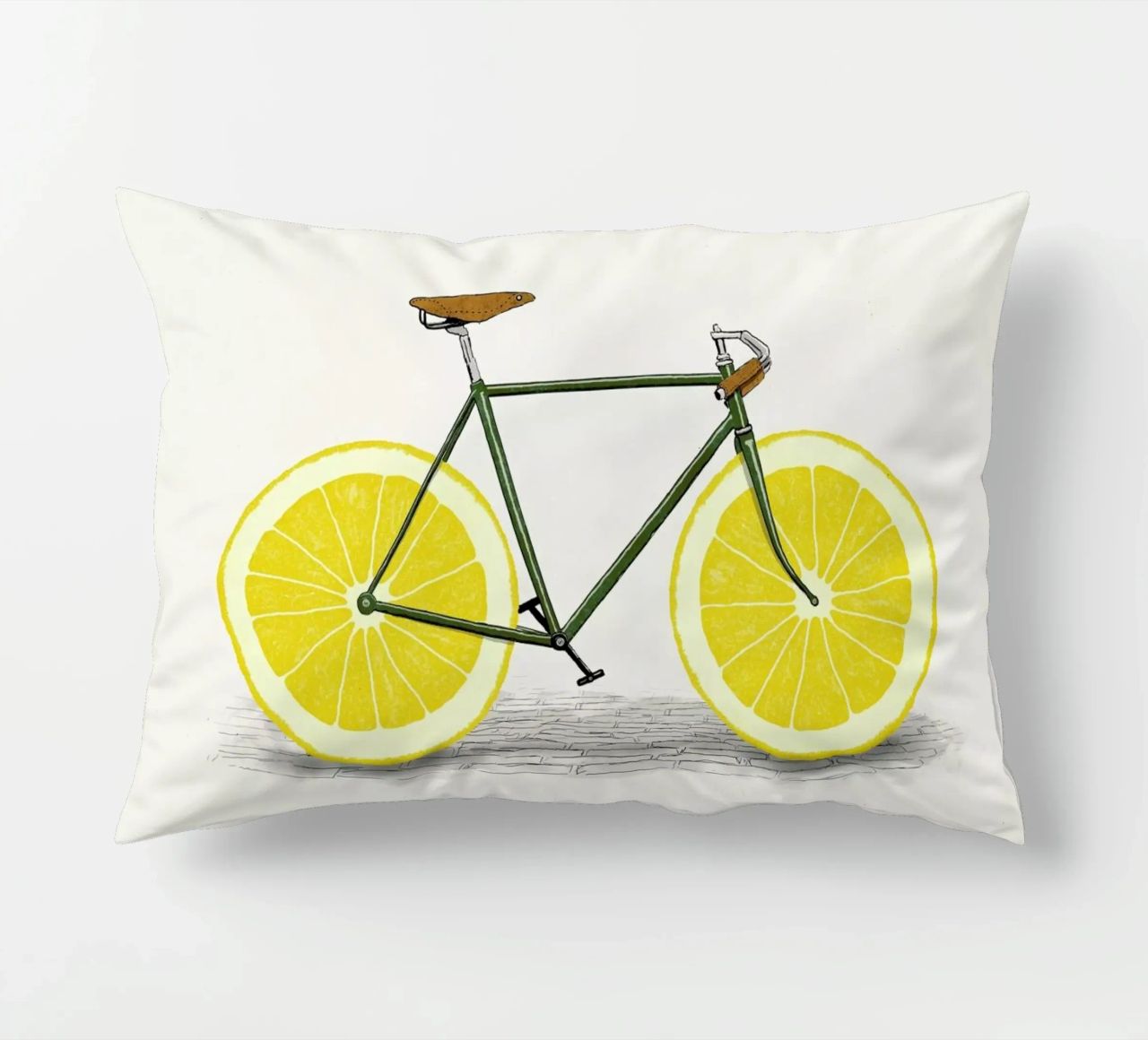 Zest decorative cushion by Florent Bodart