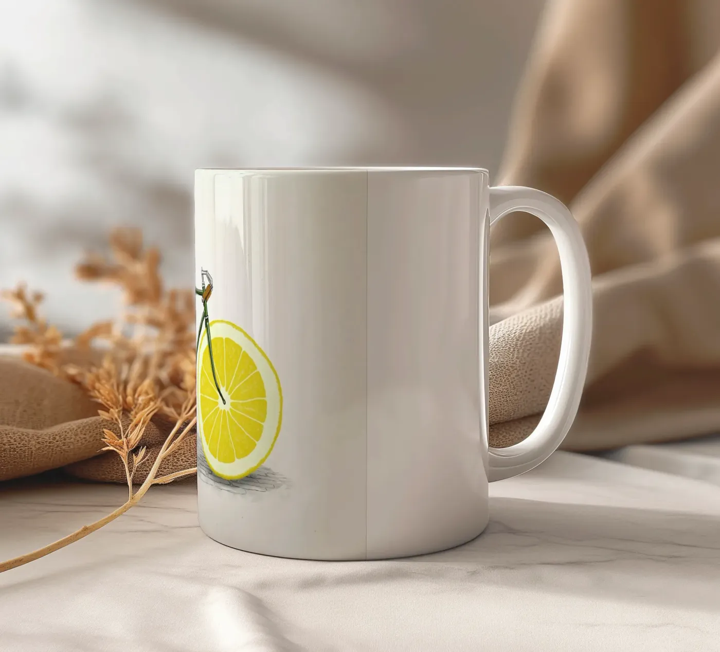 Zest ceramic mug by Florent Bodart