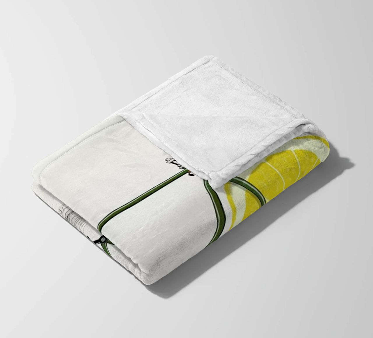 Zest fleece blanket by Florent Bodart
