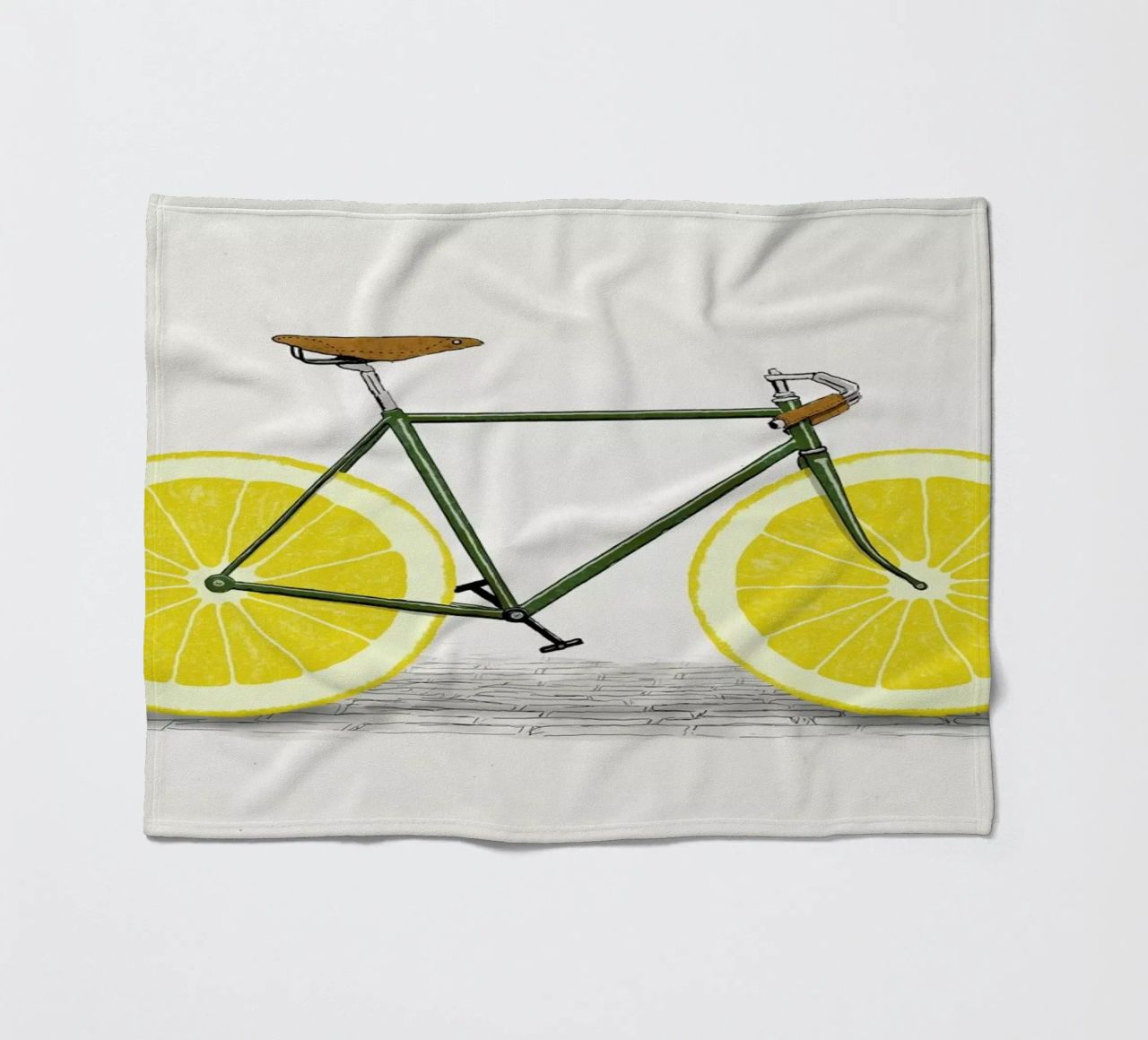 Zest fleece blanket by Florent Bodart