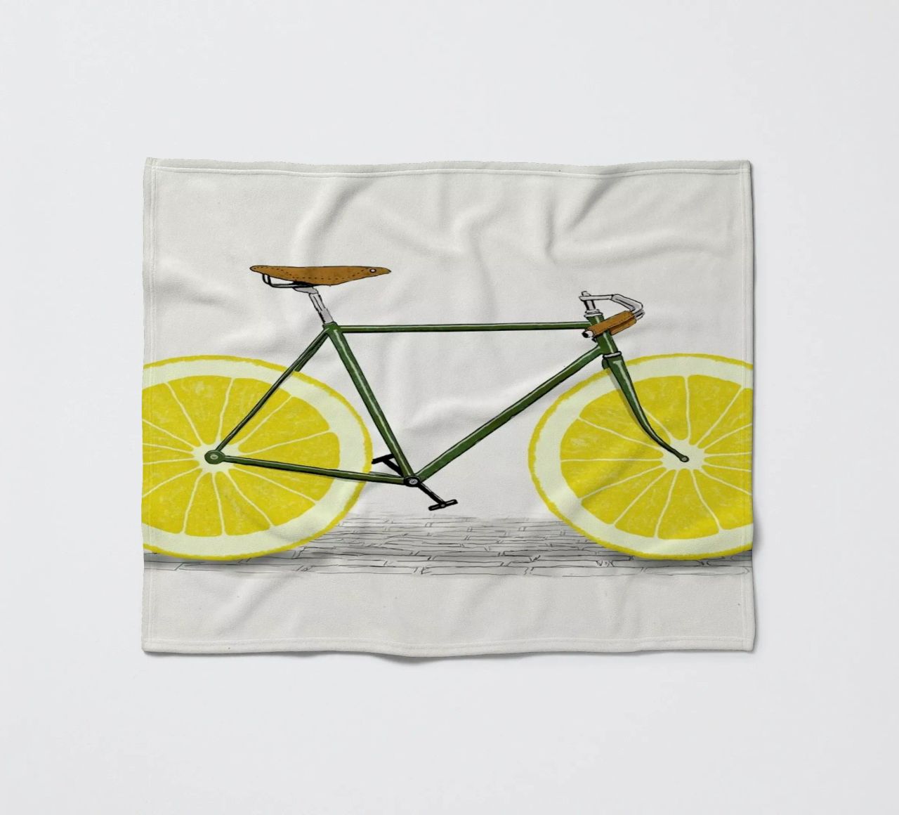 Zest fleece blanket by Florent Bodart