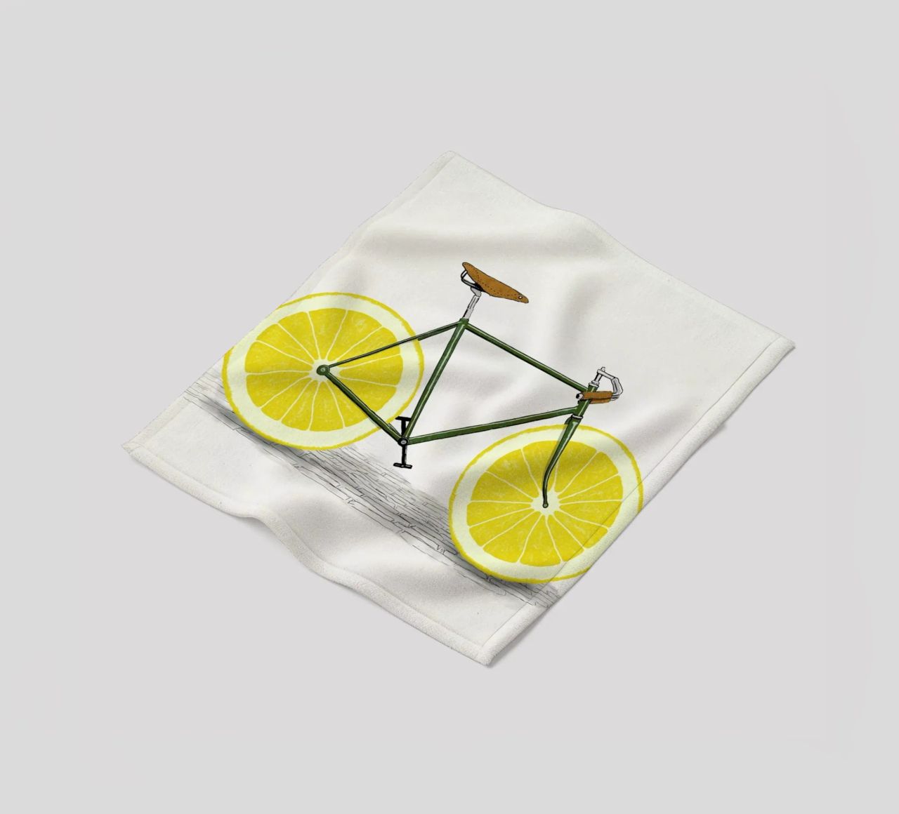 Zest fleece blanket by Florent Bodart