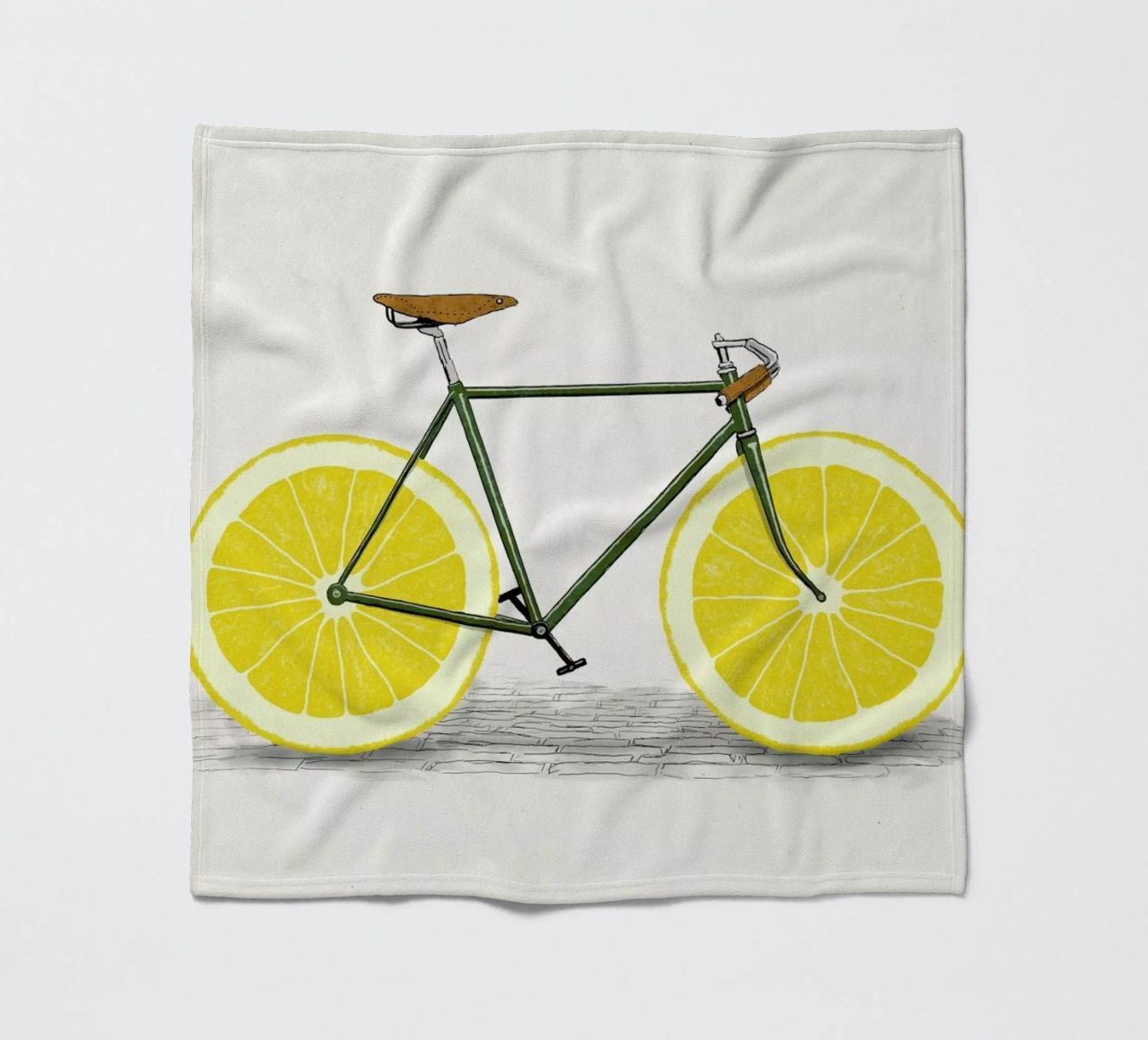 Zest fleece blanket by Florent Bodart