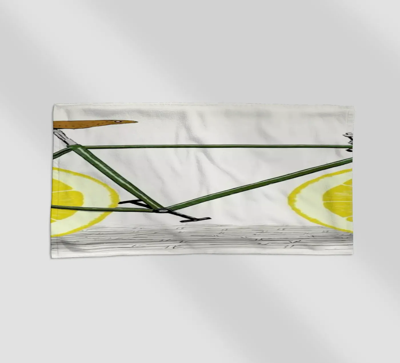 Zest strandhanddoek van Florent Bodart