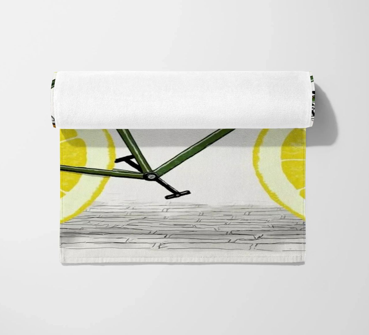 Zest beach towel by Florent Bodart