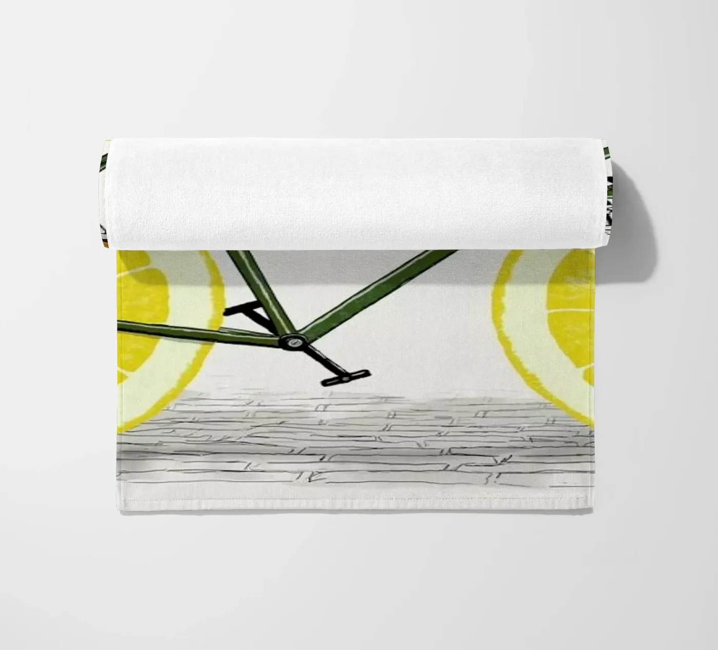 Zest beach towel by Florent Bodart