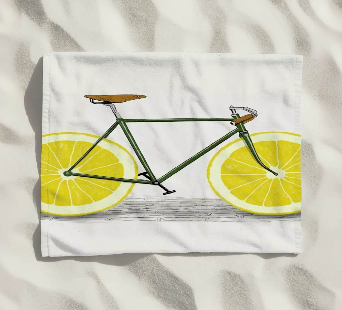 Zest strandhanddoek van Florent Bodart