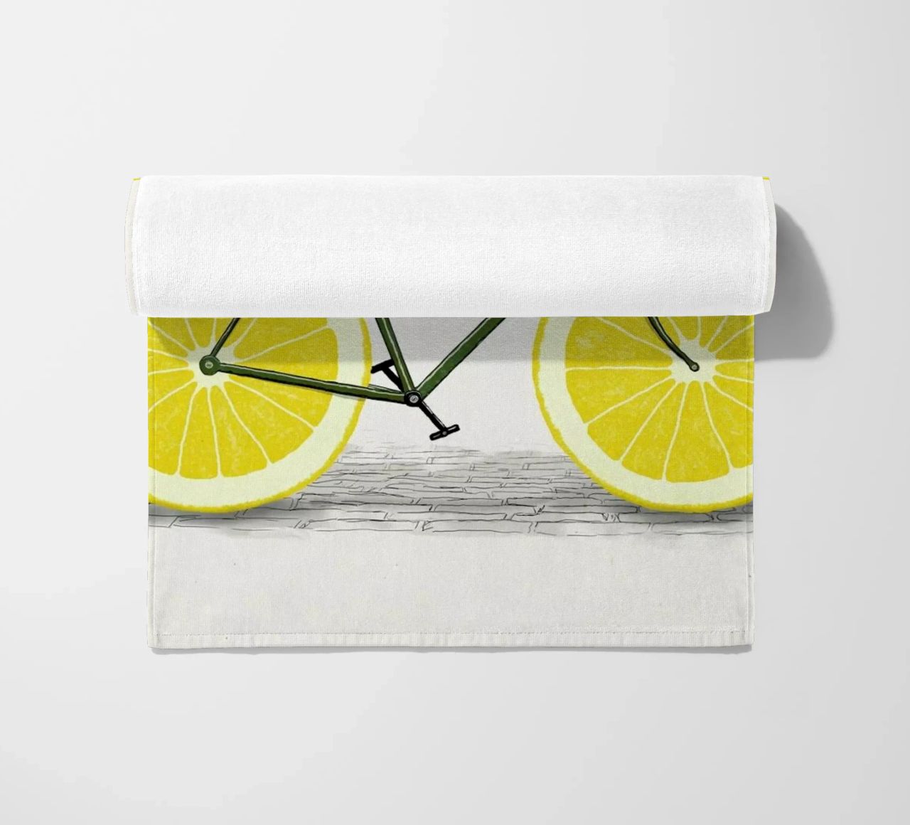 Zest beach towel by Florent Bodart