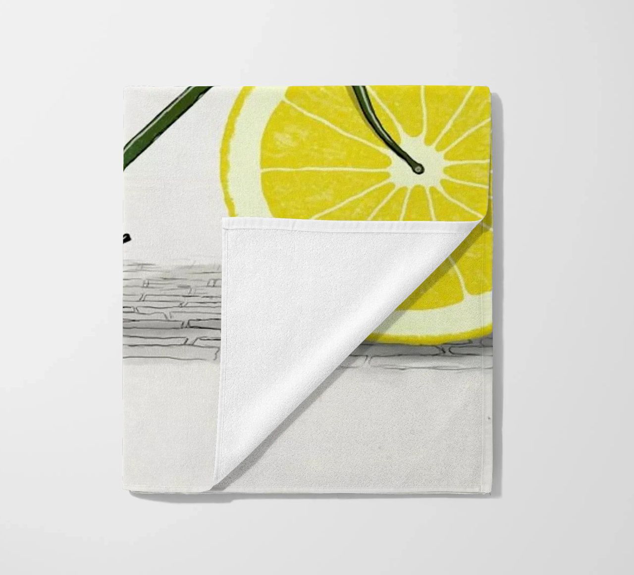 Zest beach towel by Florent Bodart