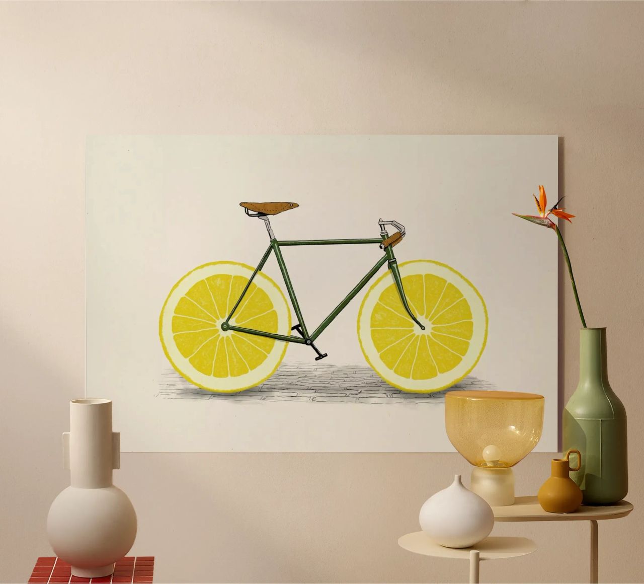 Zest Acryl-Glas von Florent Bodart