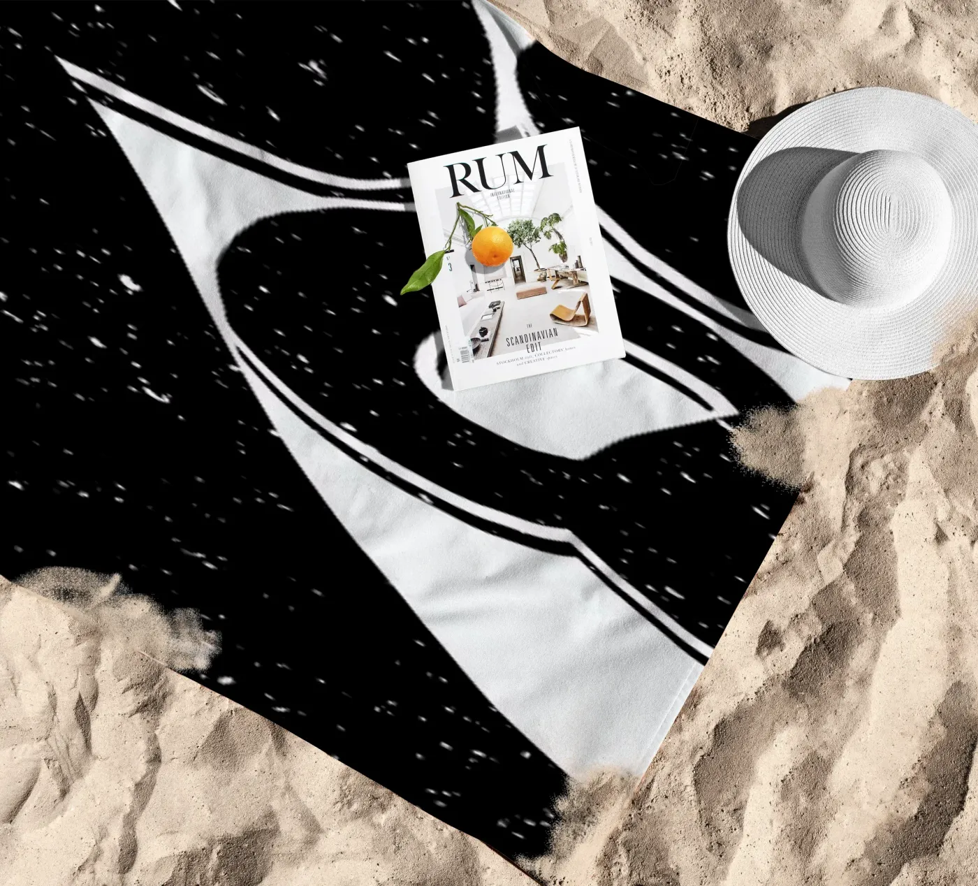 rad strandhanddoek van Matthew Taylor Wilson