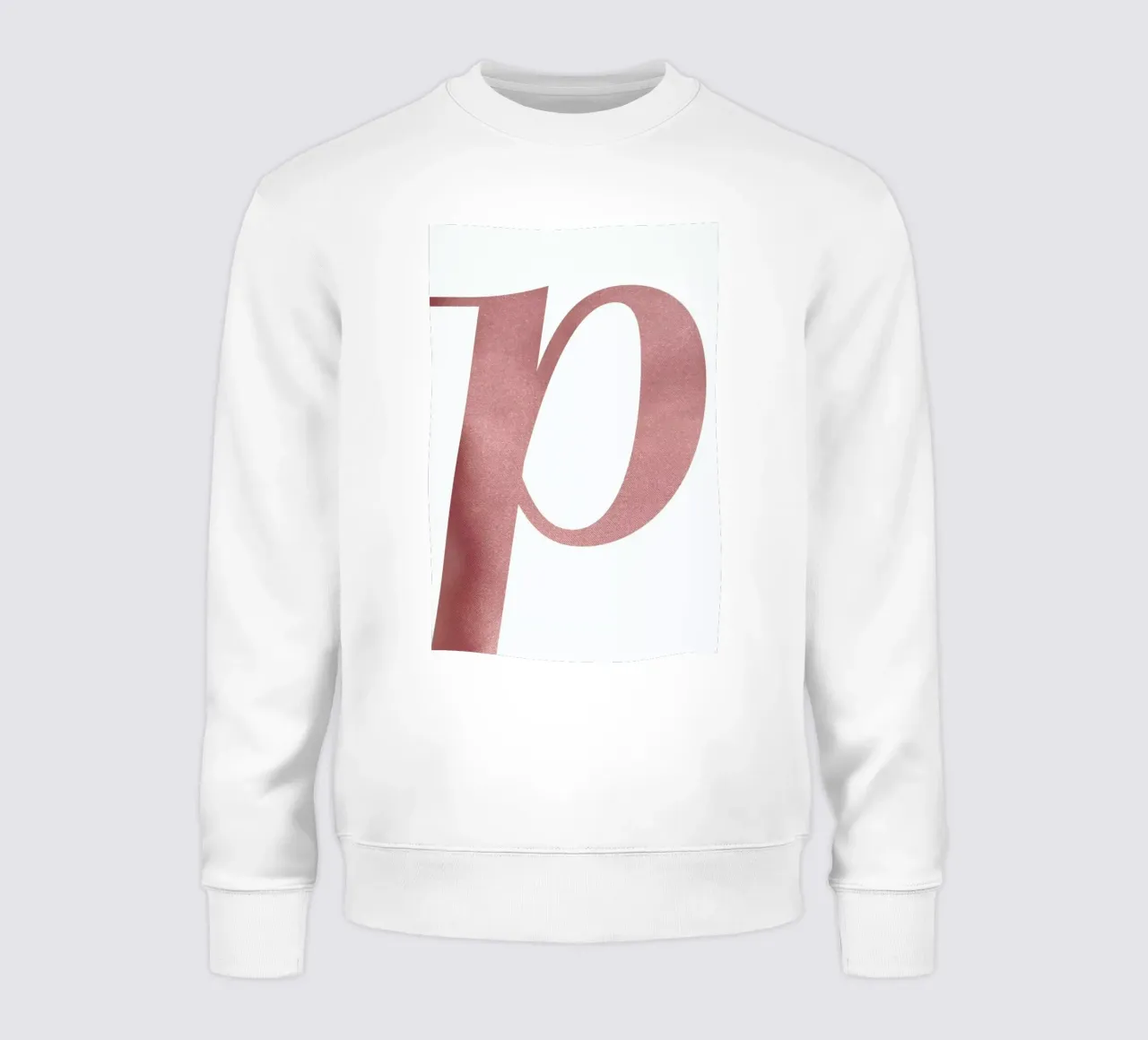 Pink P felpa da petiteCAPS