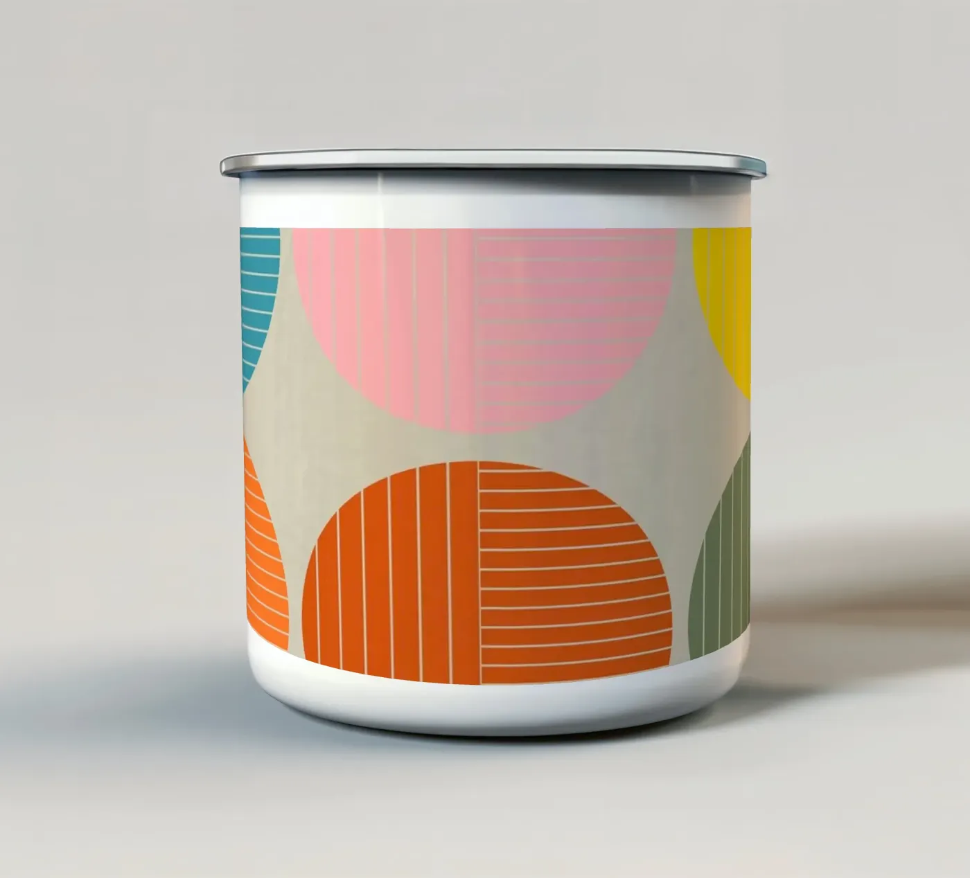 Commande mug en émail de Rose Beck Art