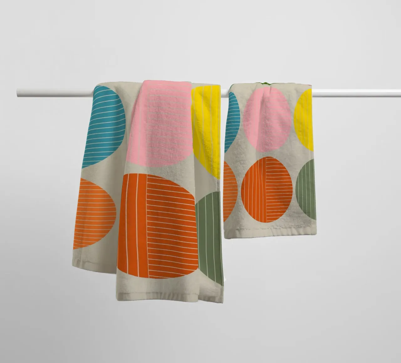 Ordine asciugamano da bagno da Rose Beck Art