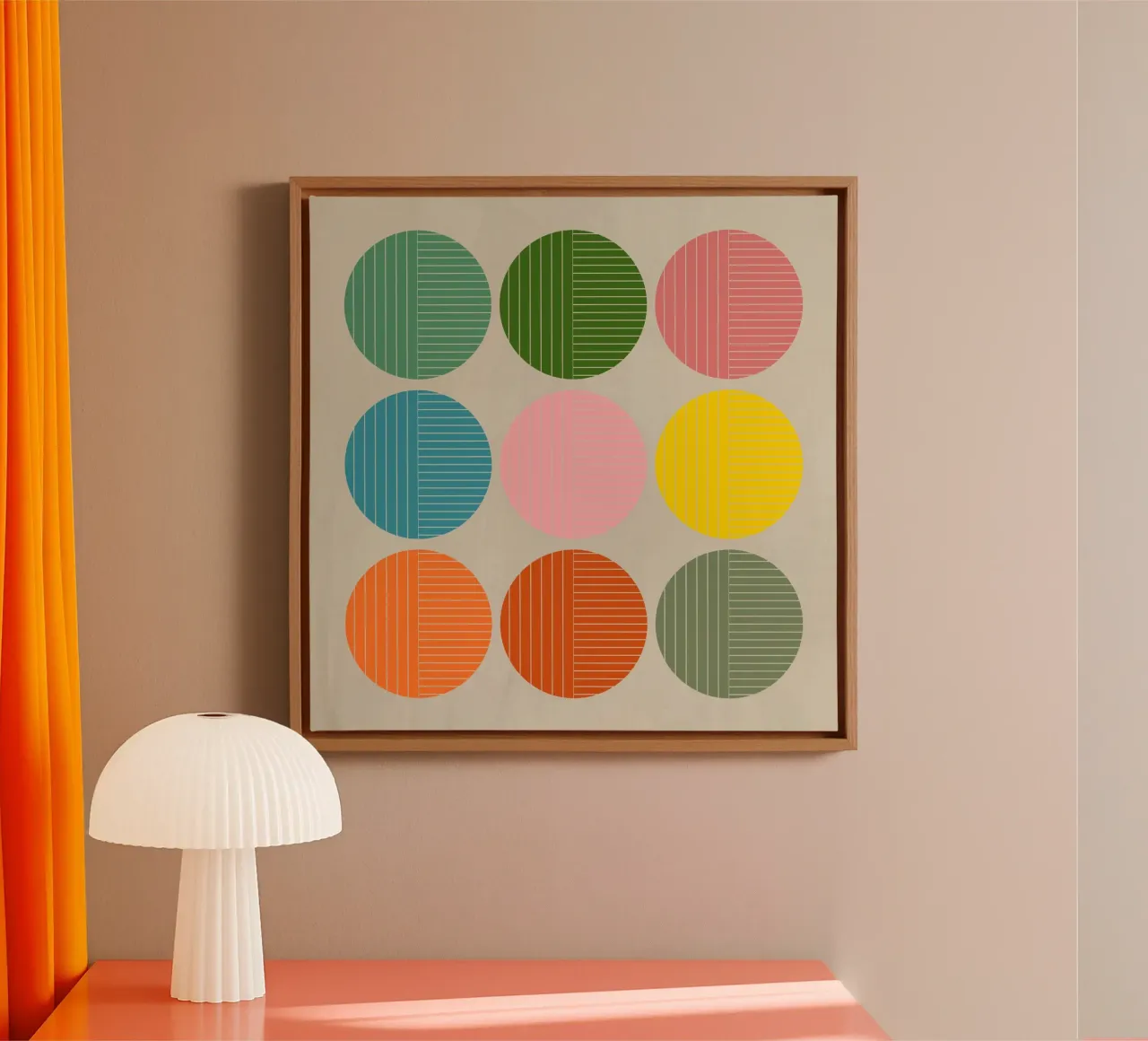 Ordine tela con Cornice a cassetta da Rose Beck Art