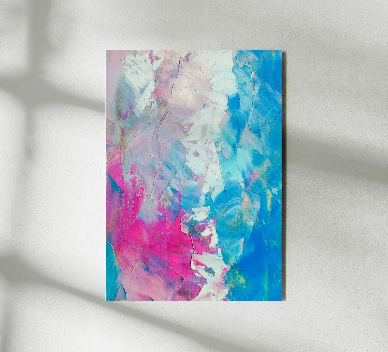 Pittura di texture in diversi colori pannello forex da Yaso Design & Art