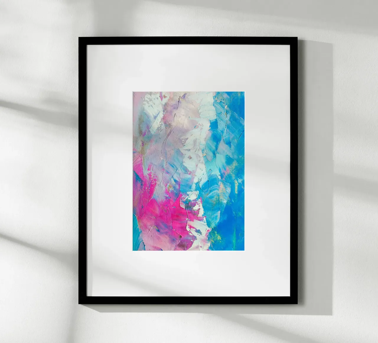 Pittura di texture in diversi colori poster da Yaso Design & Art